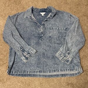 Time and Tru Denim Shirt Size XL